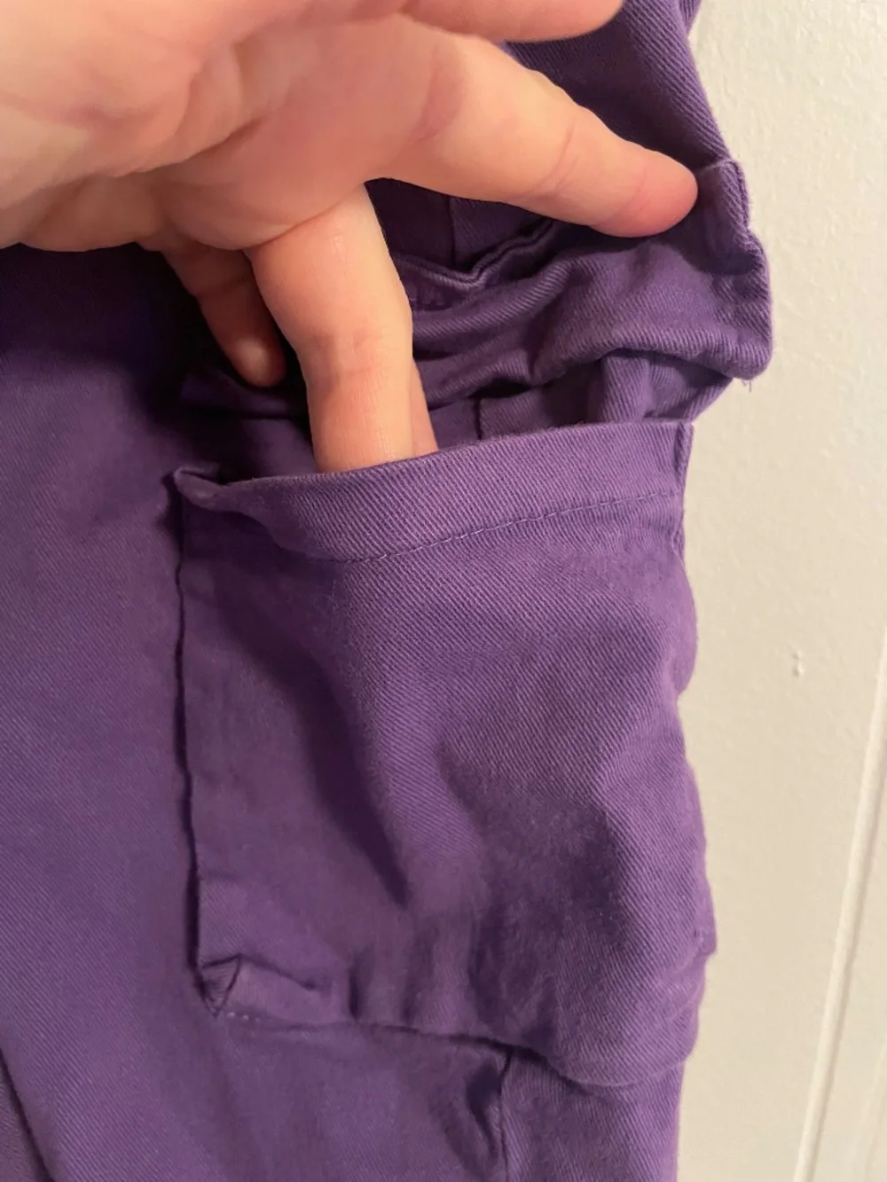 Grape Cargo Pants for Toddler